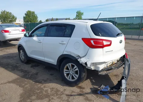 2011 Kia Sportage Lx из США, поврежденный, VIN KNDPB3A26B7085933